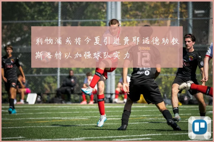 利物浦或将今夏引进费耶诺德助教斯洛特以加强球队实力